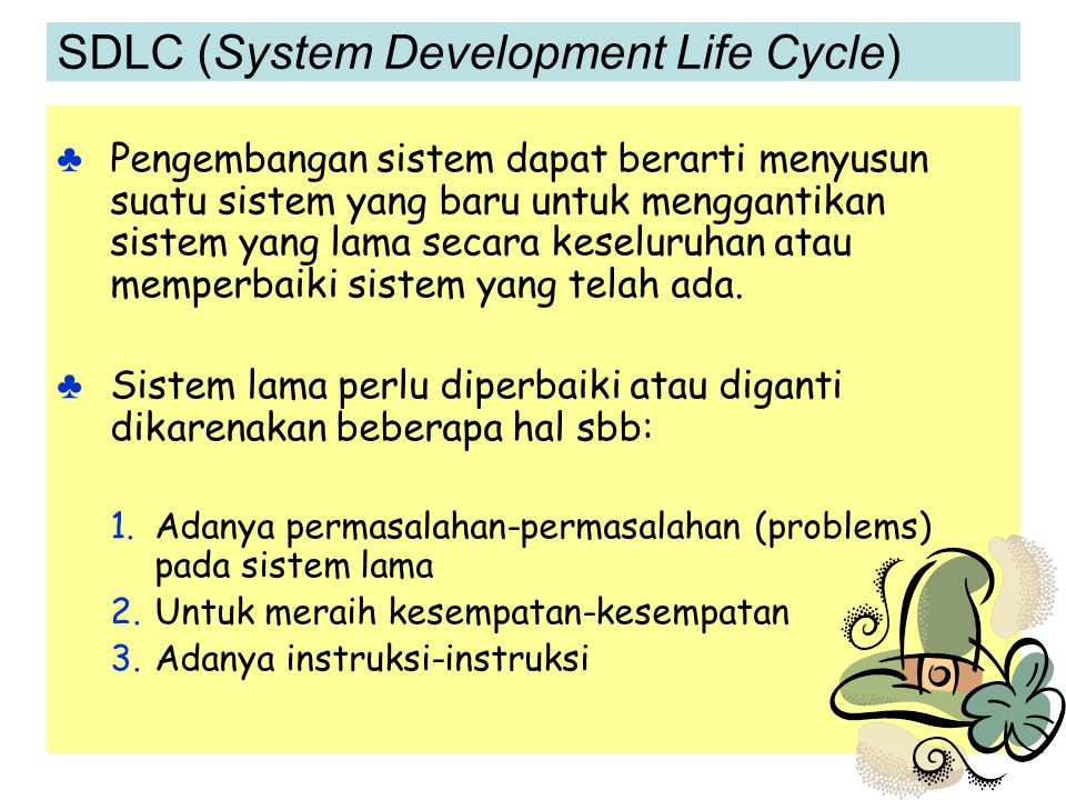 SDLC (System Development Life Cycle)