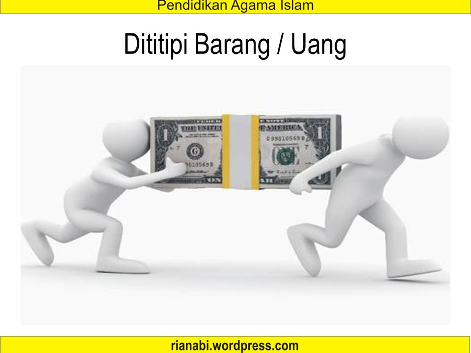 Dititipi Barang / Uang