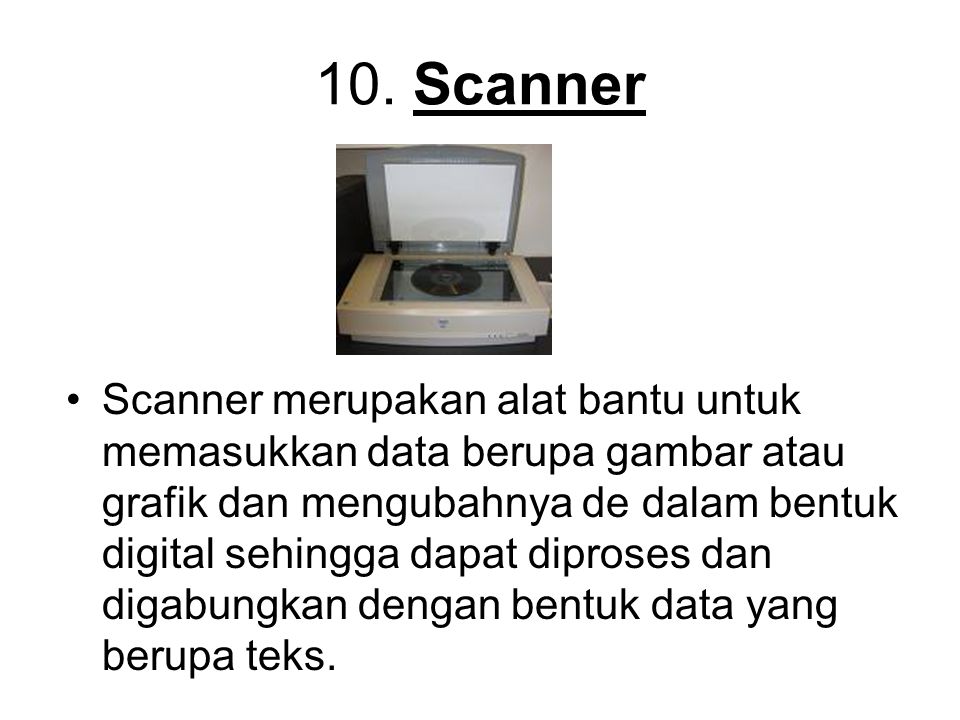 10. Scanner