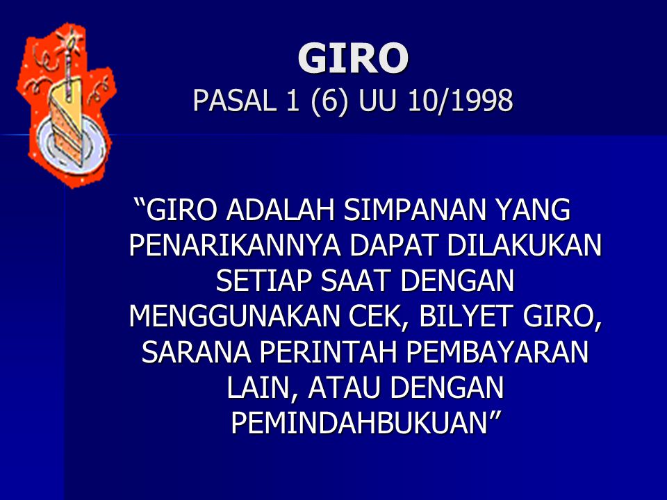 GIRO PASAL 1 (6) UU 10/1998