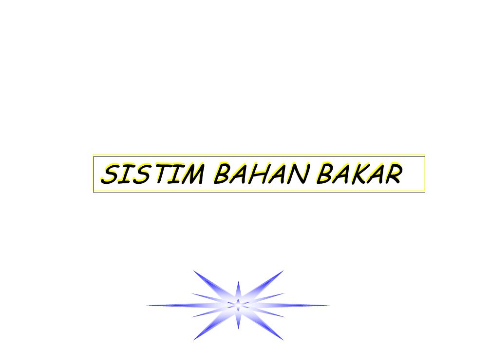 SISTIM BAHAN BAKAR