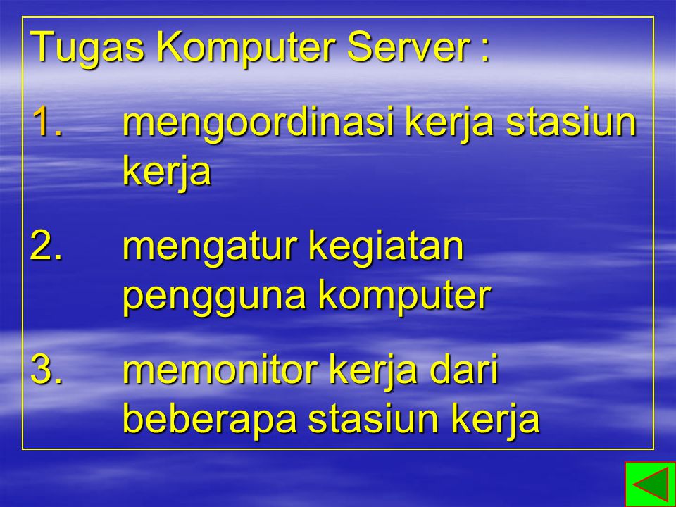 Tugas Komputer Server :