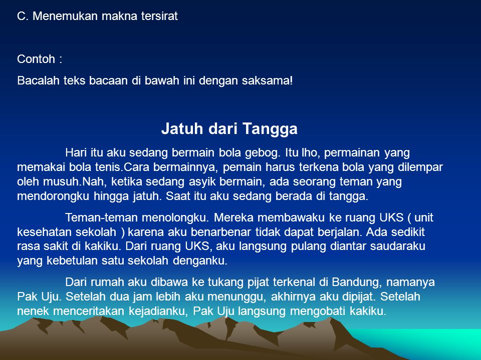 Arti Tersurat – Ilmu