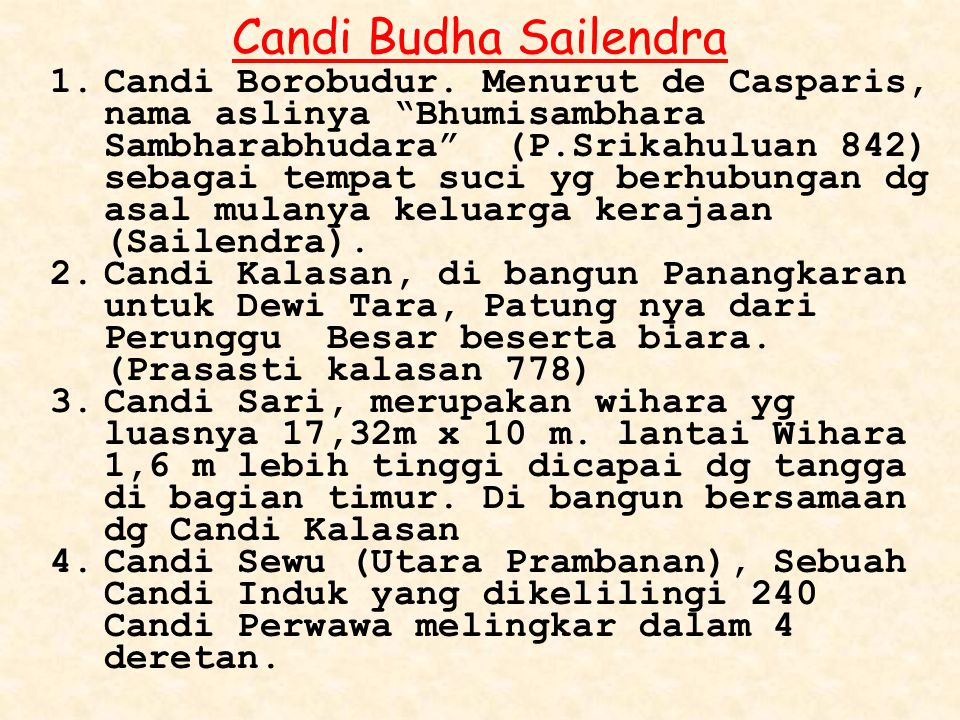 Candi Budha Sailendra