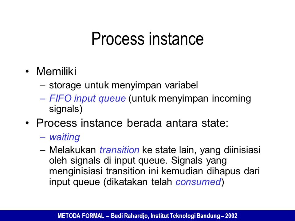 Process instance