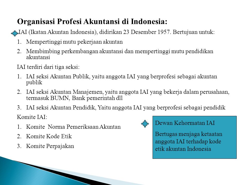 Organisasi Profesi Akuntansi di Indonesia: