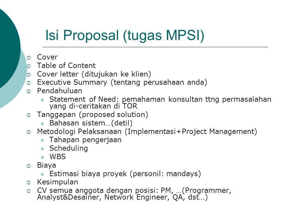 Isi Proposal (tugas MPSI)