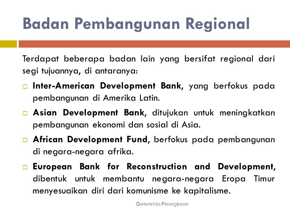 Badan Pembangunan Regional
