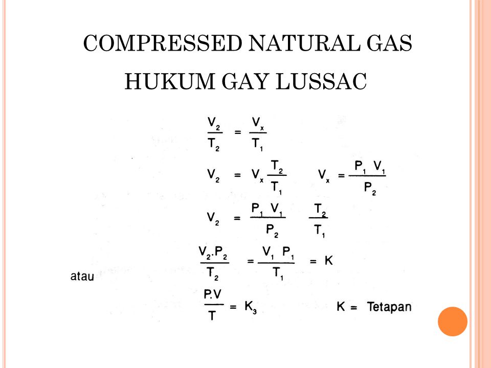 COMPRESSED NATURAL GAS