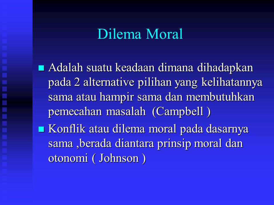 Dilema Moral