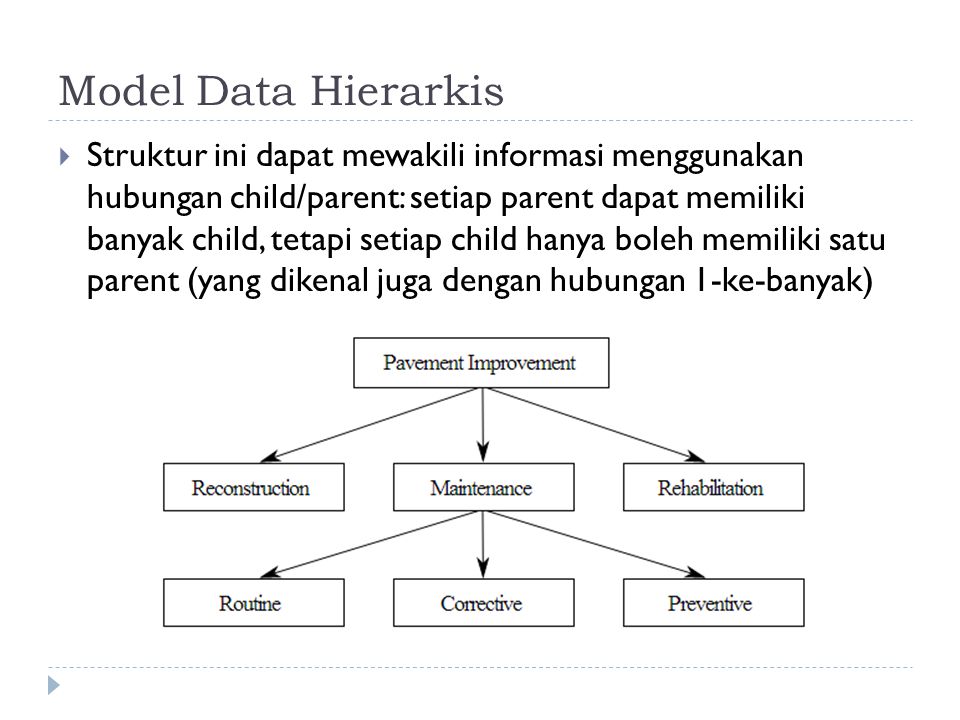Model Data Hierarkis