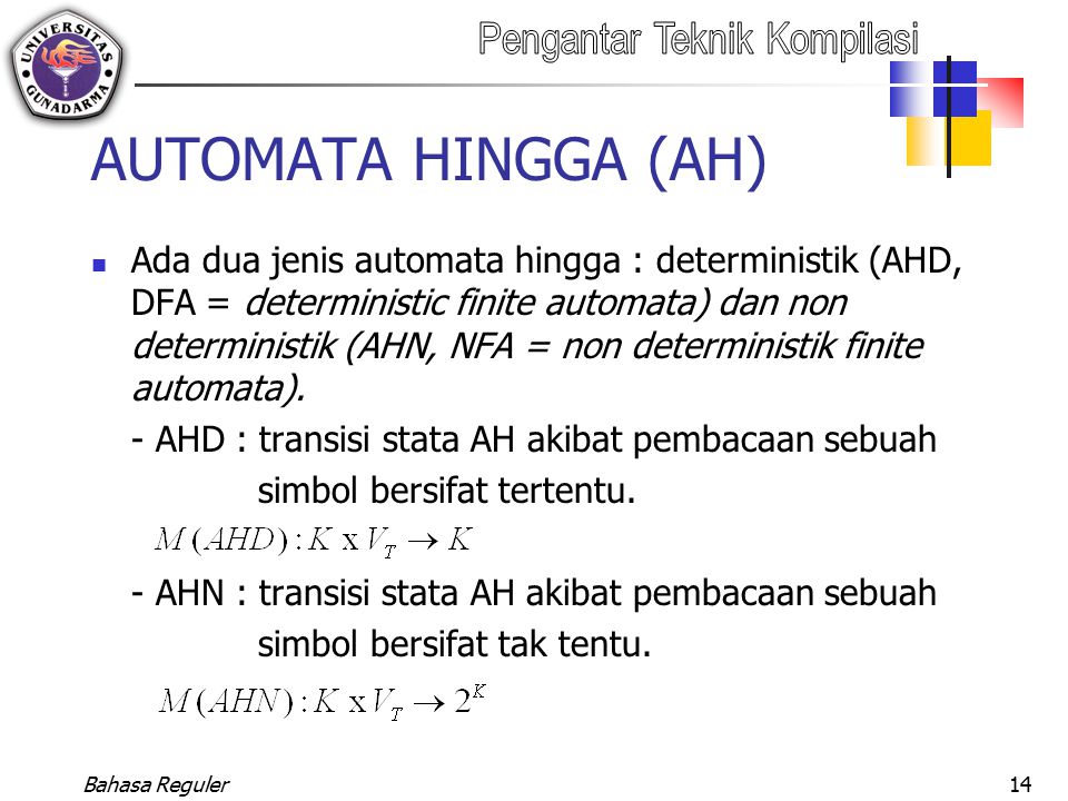 AUTOMATA HINGGA (AH)