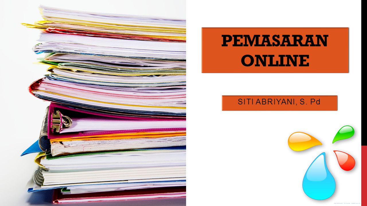 PEMASARAN ONLINE Siti abriyani, s. pd