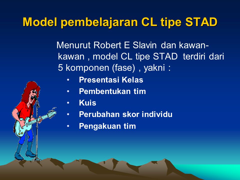 Model pembelajaran CL tipe STAD