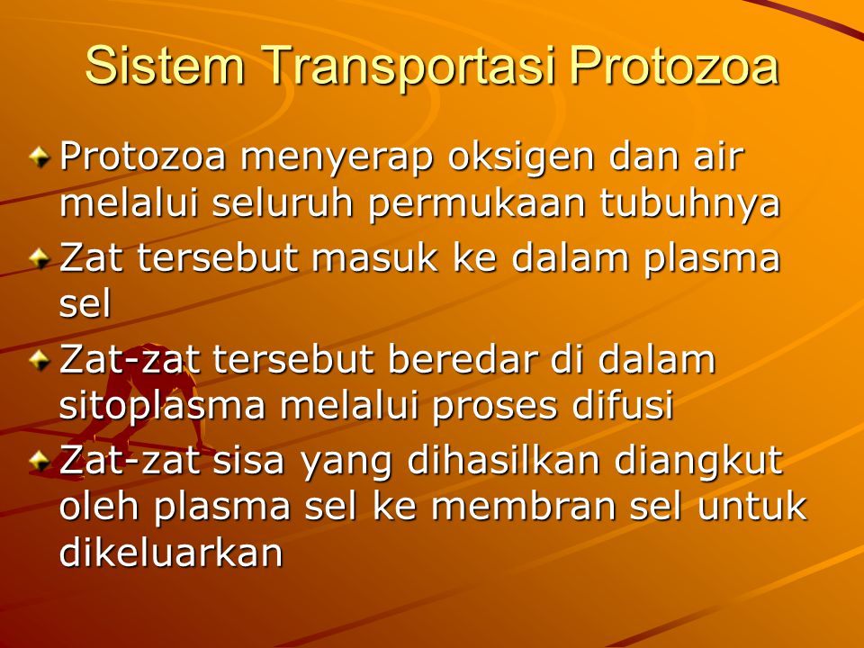 Sistem Transportasi Protozoa