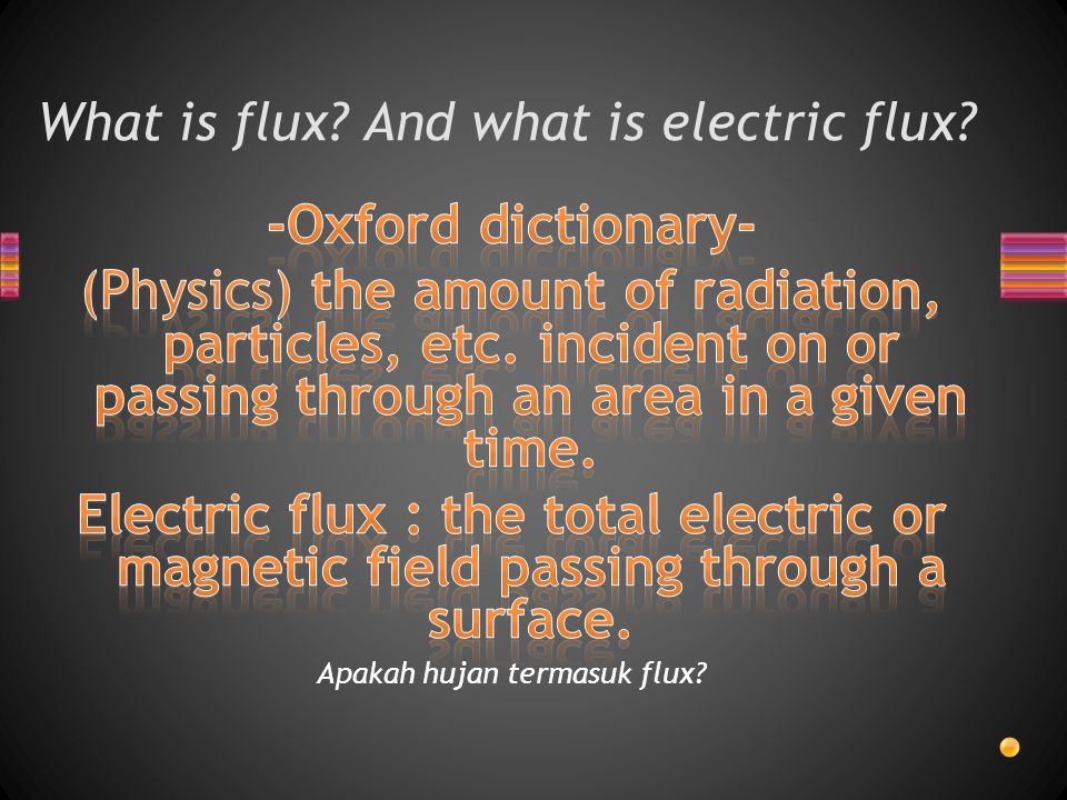 What is flux And what is electric flux