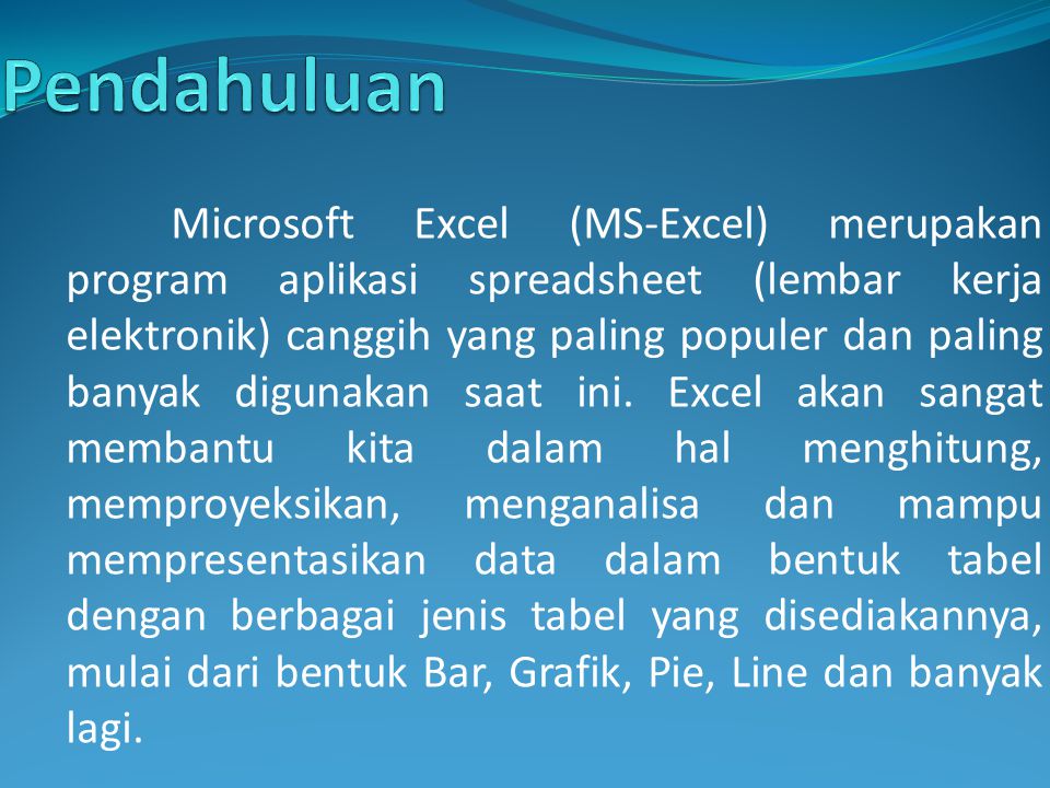 Tugas Projek Uas Persentasi Microsoft Excel Ppt Download