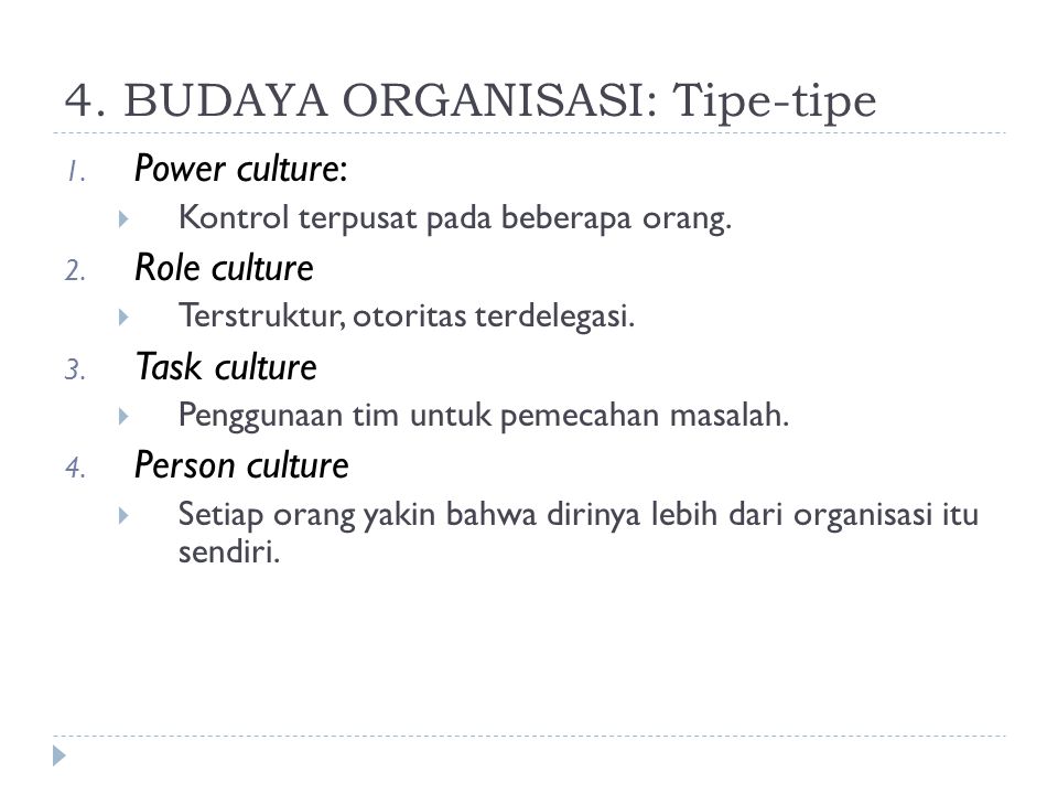 Task culture