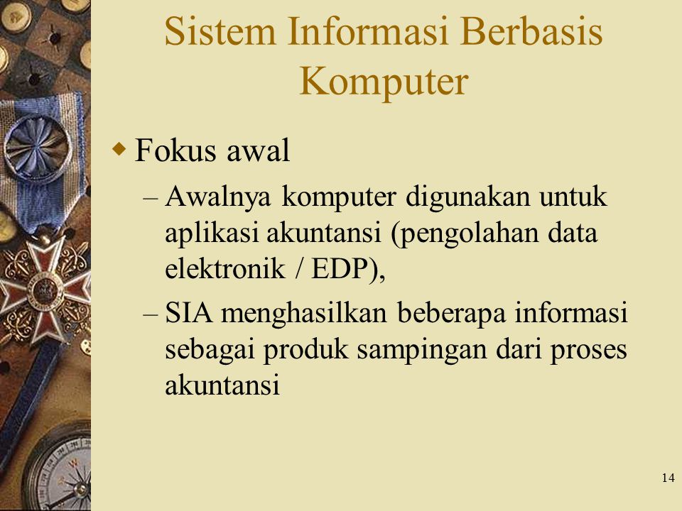 Sistem Informasi Berbasis Komputer