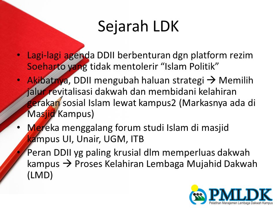 Sejarah LDK Lagi-lagi agenda DDII berbenturan dgn platform rezim Soeharto yang tidak mentolerir Islam Politik