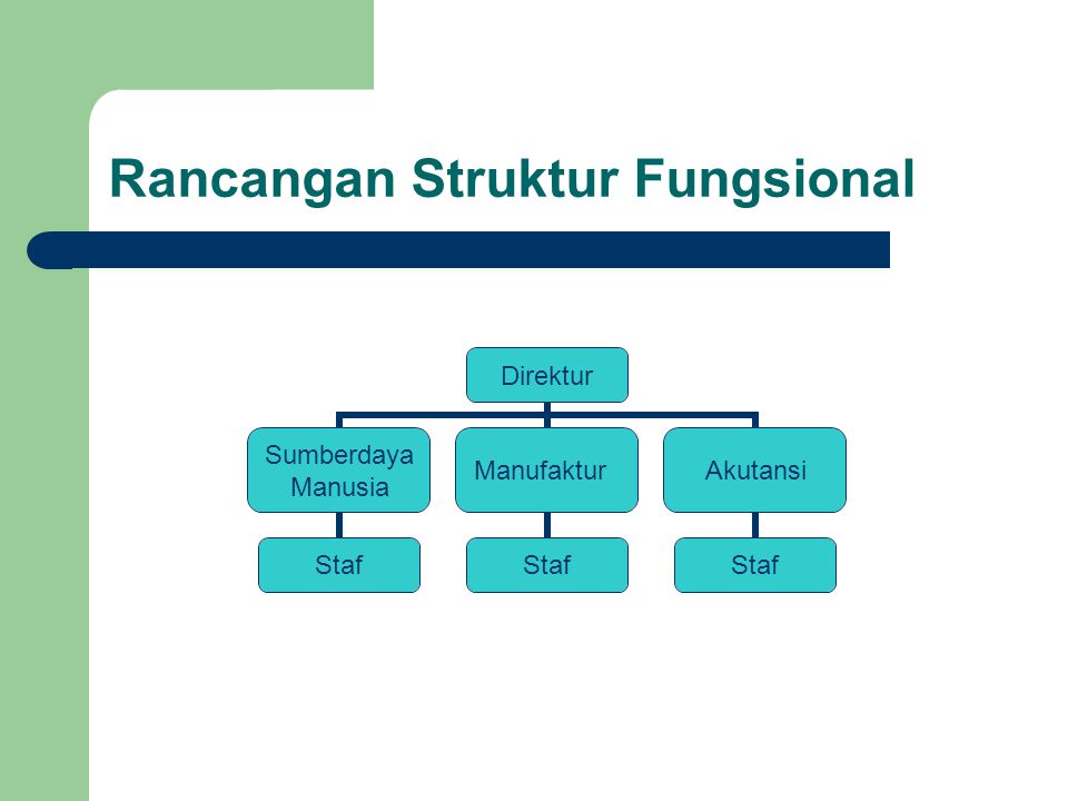 Rancangan Struktur Fungsional