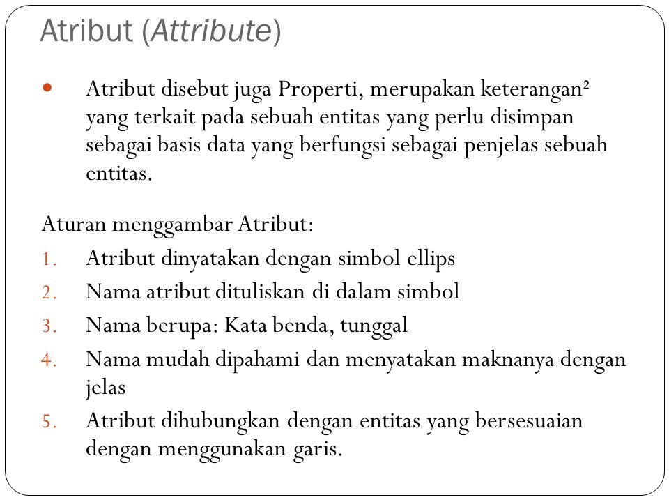 Atribut (Attribute)