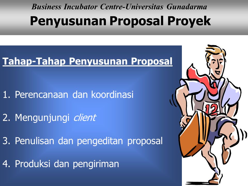 Tahap-Tahap Penyusunan Proposal