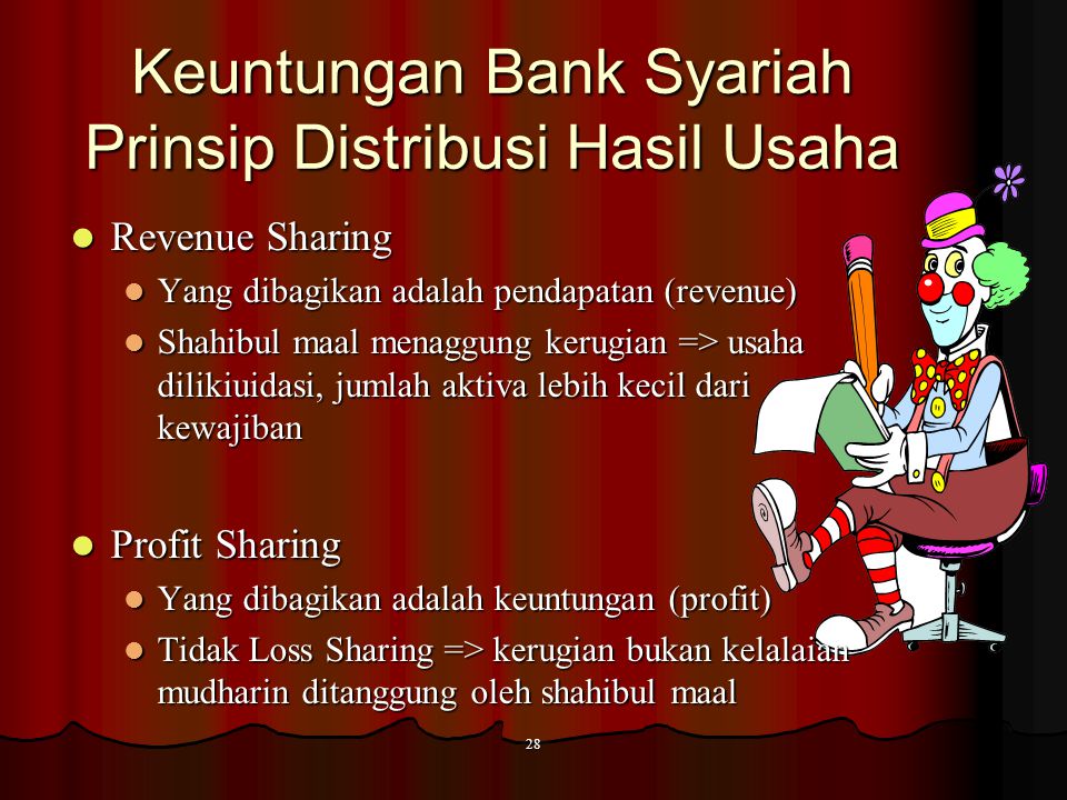 Keuntungan Bank Syariah Prinsip Distribusi Hasil Usaha