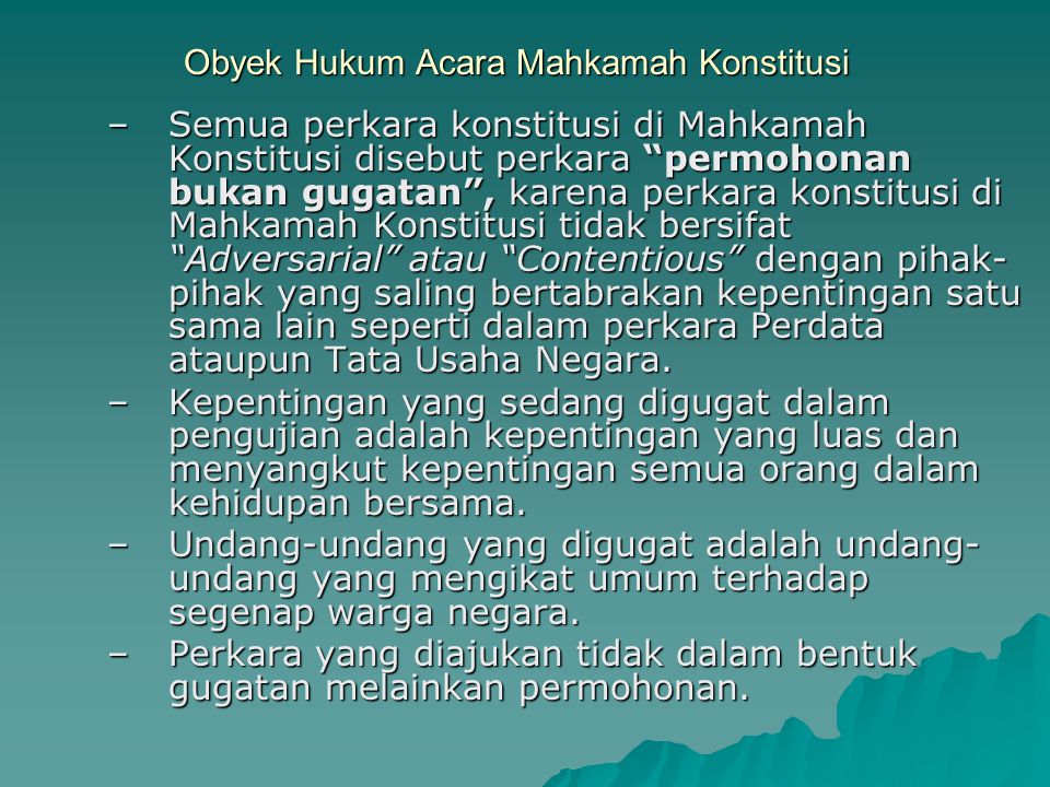 Mahkamah agung dan mahkamah konstitusi beserta badan peradilan yang berada dibawahnya merupakan lembaga suprastruktur politik yang ada di indonesia sebagai pelaksana fungsi