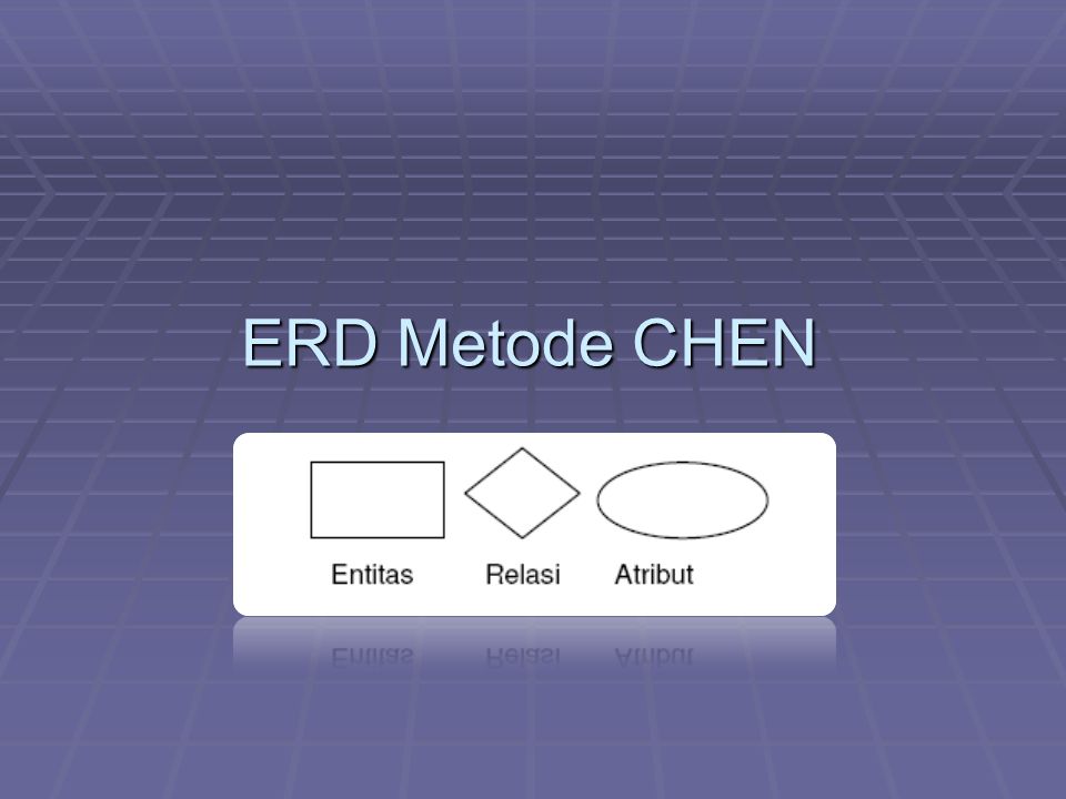 ERD Metode CHEN