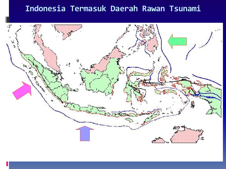 Indonesia Termasuk Daerah Rawan Tsunami