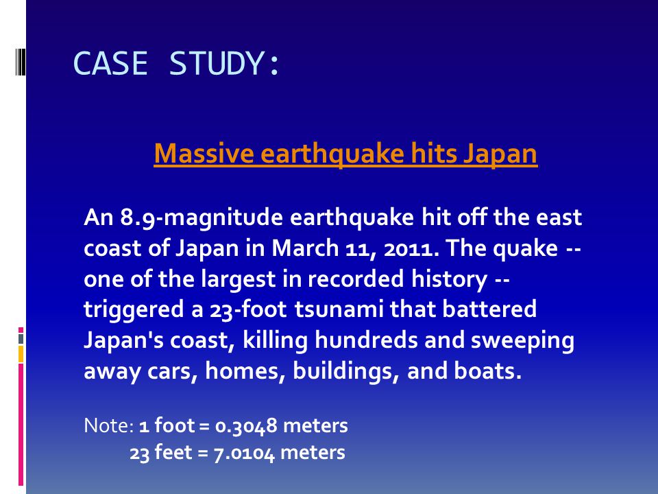 Massive earthquake hits Japan