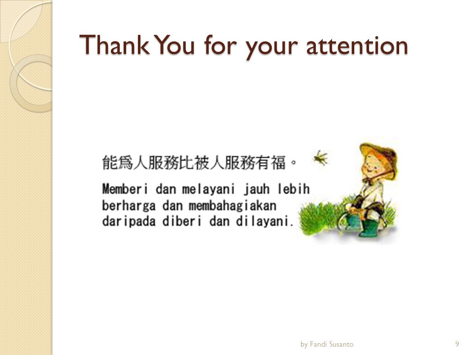 Thank You for your attention