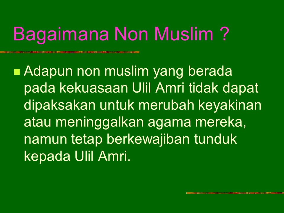 Bagaimana Non Muslim