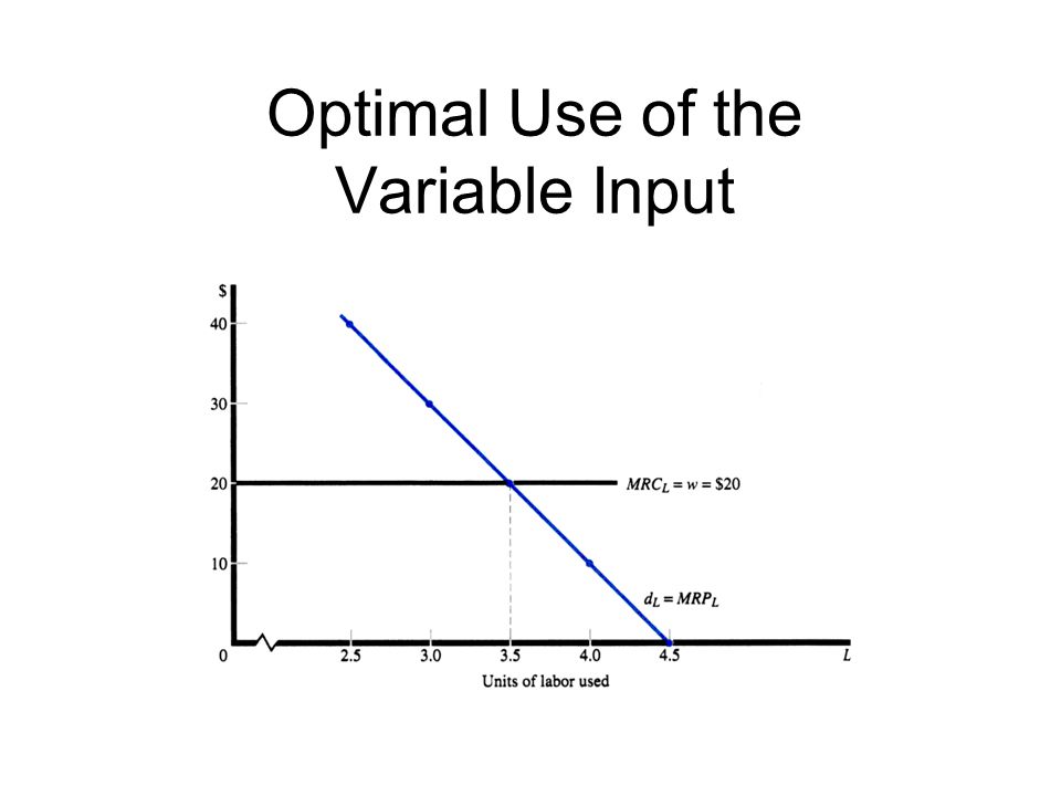 Input variables