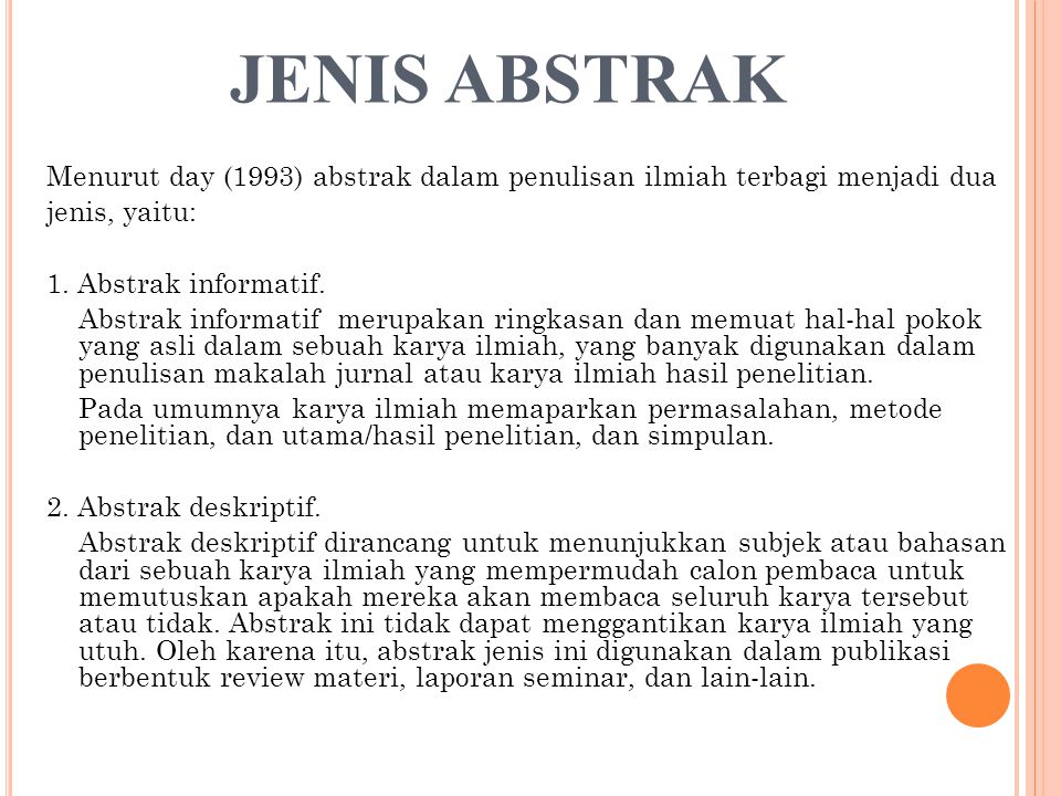 Abstrak Resensi Resume Sipsosis Karya Ilmiah Ppt Download