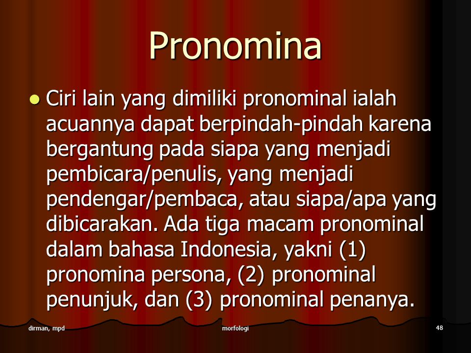 Pronomina