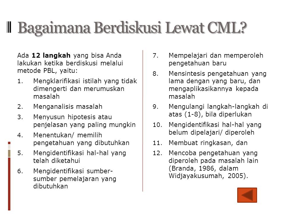 Bagaimana Berdiskusi Lewat CML