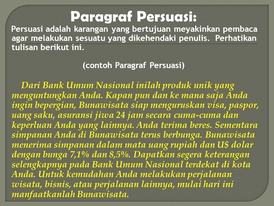 Contoh Teks Persuasif Beserta Strukturnya - just4udakar.com