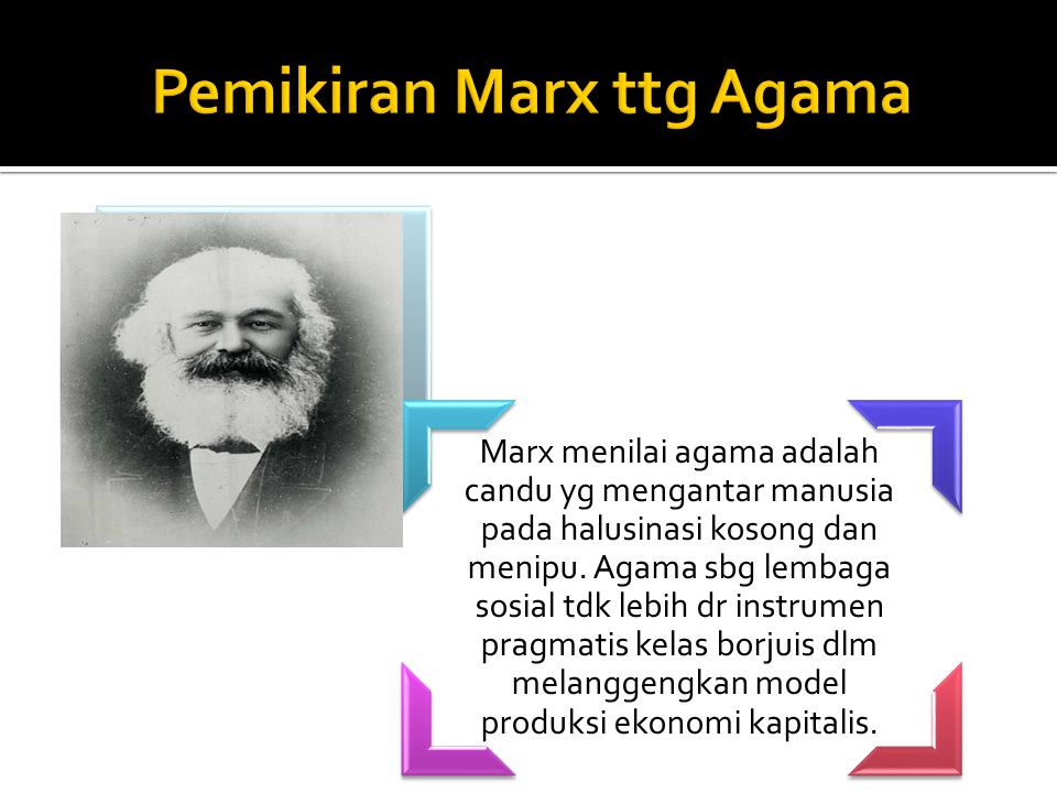 Pemikiran Marx ttg Agama