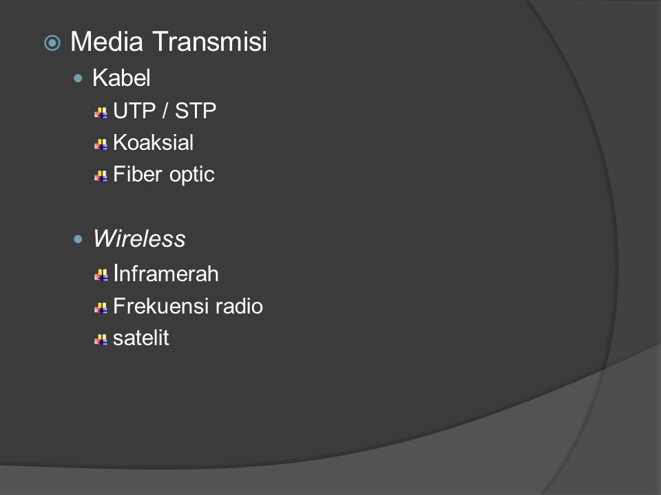 Media Transmisi Kabel Wireless Inframerah UTP / STP Koaksial