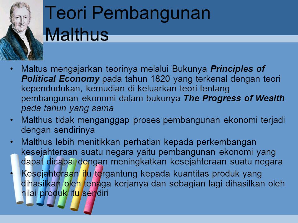 Teori Pembangunan Malthus