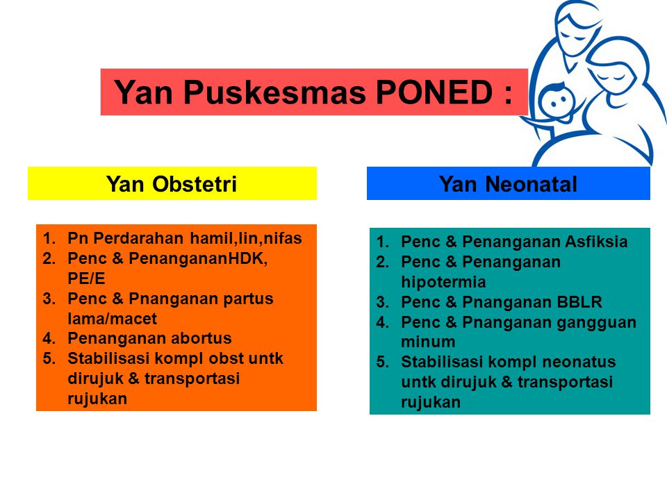 Yan Puskesmas PONED : Yan Obstetri Yan Neonatal