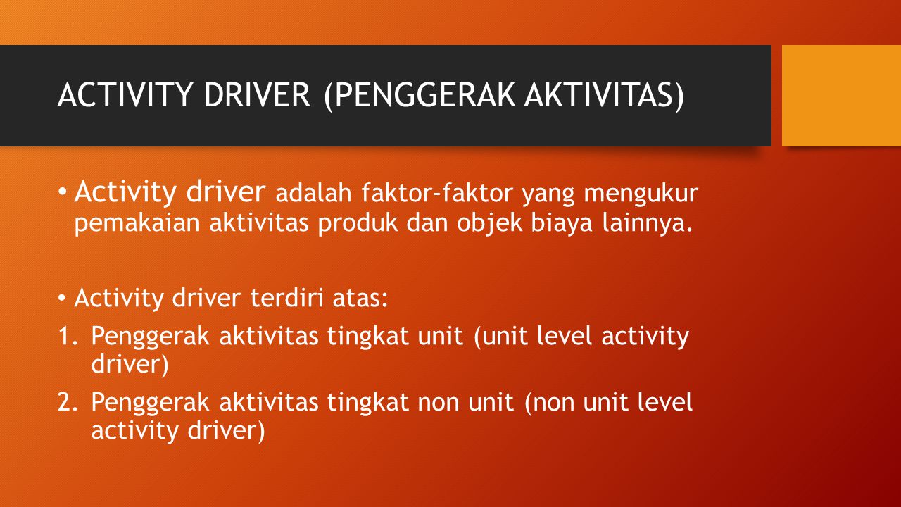 Active driver