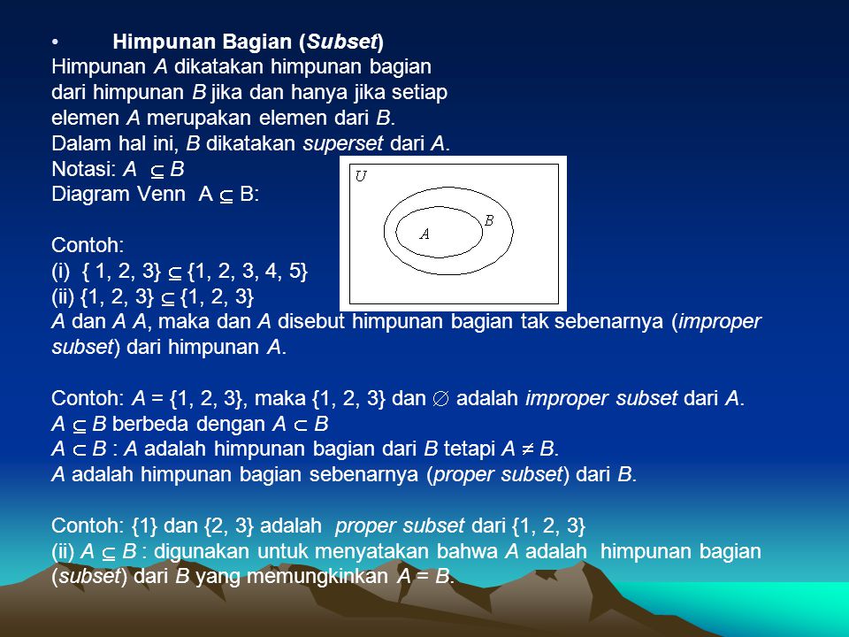 Latihan Soal Himpunan – Ilmu