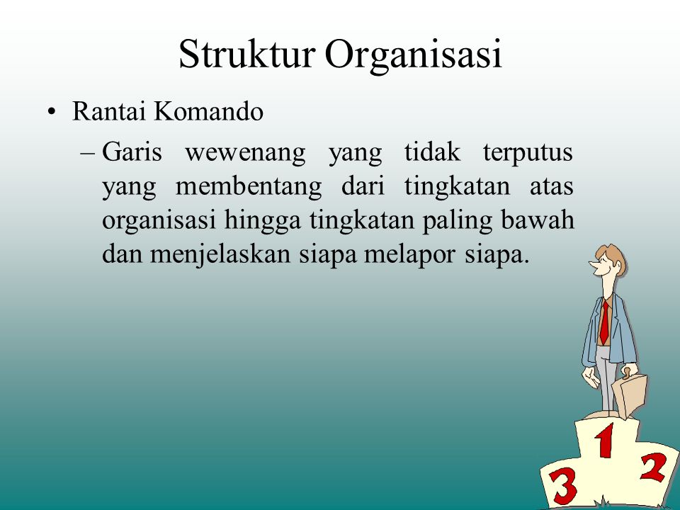 Struktur Organisasi Rantai Komando