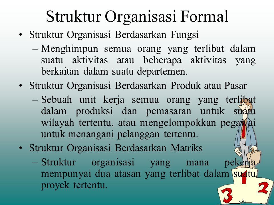 Struktur Organisasi Formal