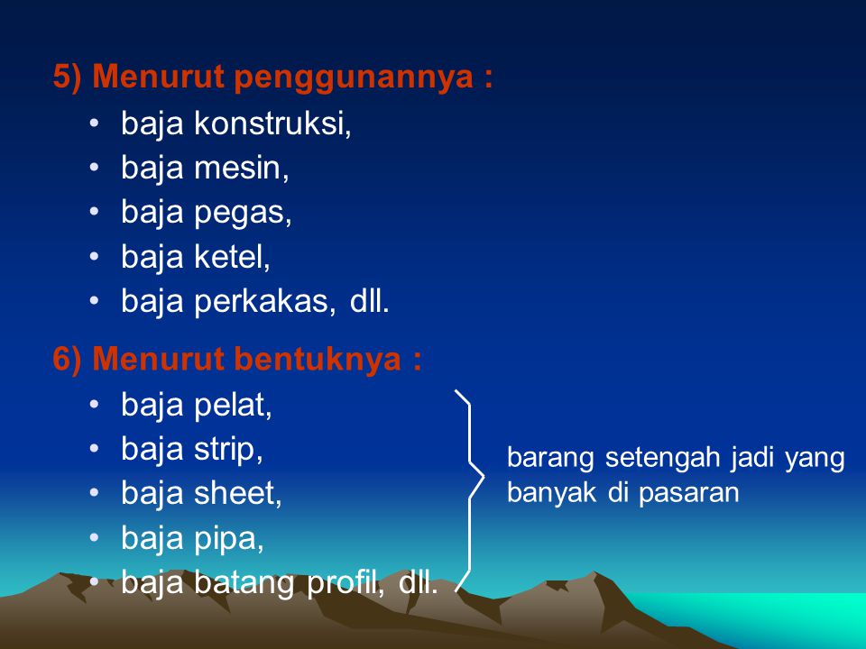 BESI DAN BAJA. - Ppt Download