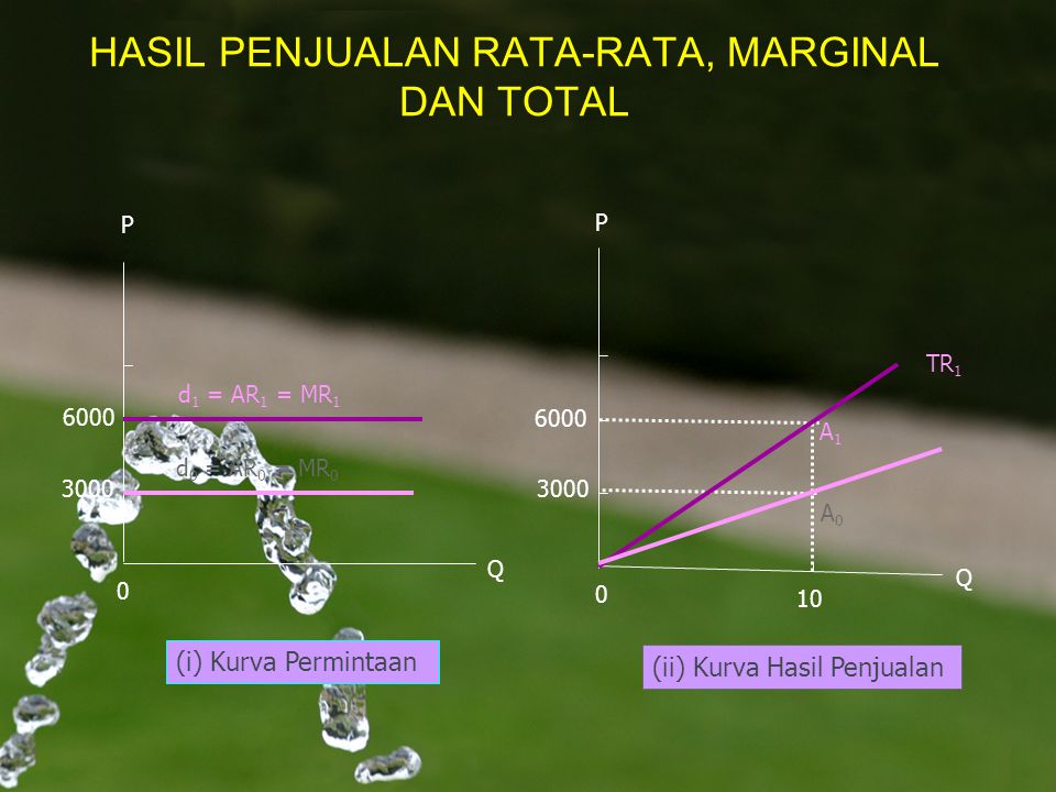 HASIL PENJUALAN RATA-RATA, MARGINAL DAN TOTAL