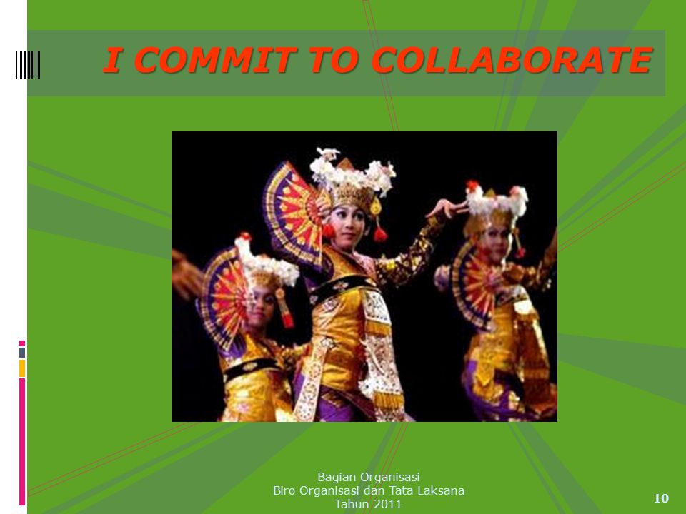 I COMMIT TO COLLABORATE